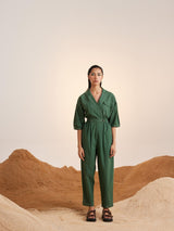 Top Stitch Jumpsuit - CordStudio