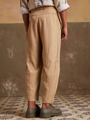 Top stitch pants