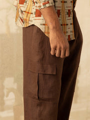 Linen Cargo Pants