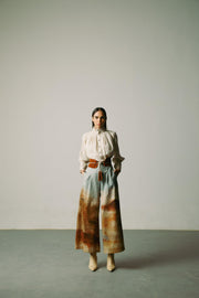 Wide Leg Pants + Kahlo Belt